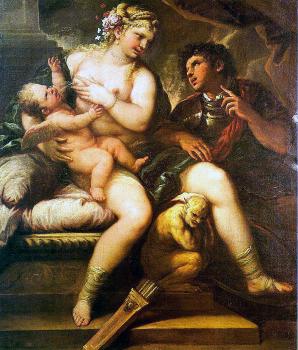 盧卡 吉奧達諾 Venus, Cupid and Mars 盧卡 吉奧達諾 Venus, Cupid and Mars